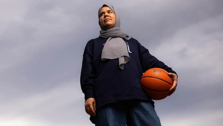 Empowering Afghan Women's Basketball Players